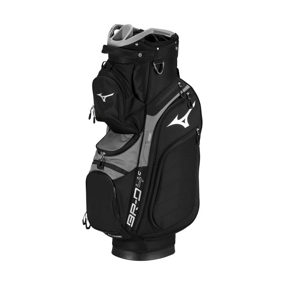 Mochila Mizuno BR-D4C Cart - Homem - Pretas/Cinzentas - JQTZM0468